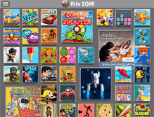 Tablet Screenshot of friv2019.com